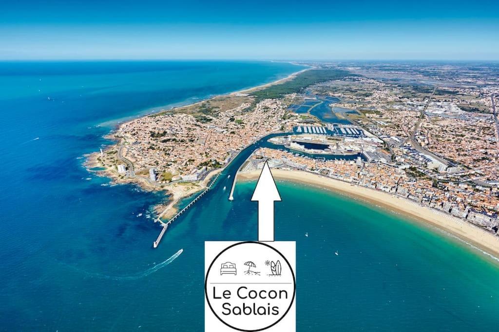 Sunny Studio Terrasse, Hypercentre La Plage A 2 Pas ! Les Sables-dʼOlonne Екстериор снимка